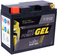 Intact Motorrad Batterie Gel 12 V 10 AHYT12B-BS; 51001;...