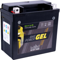 intact Bike-Power GEL 12V 12Ah YTX14-BS 51214 Gel12-14-BS...